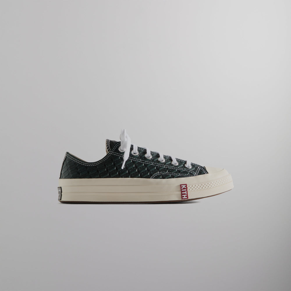 Kith for Converse Chuck Taylor All Star 1970 Ox - Black / Scarab / Egr
