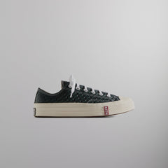 Kith for Converse Chuck Taylor All Star 1970 Ox - Black / Scarab / Egr
