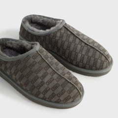 Kithmas Monogram Shearling Slippers - Idea