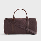 Kith Monogram Suede Traveler K55 Bag - Incognito