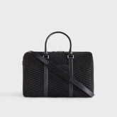 Kith Monogram Suede Traveler K40 Bag - Black