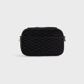 Kith Monogram Suede Crosswalk K20 Bag - Black