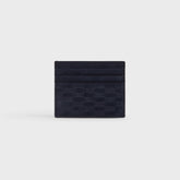 Kith Monogram Suede Card Holder - Ink
