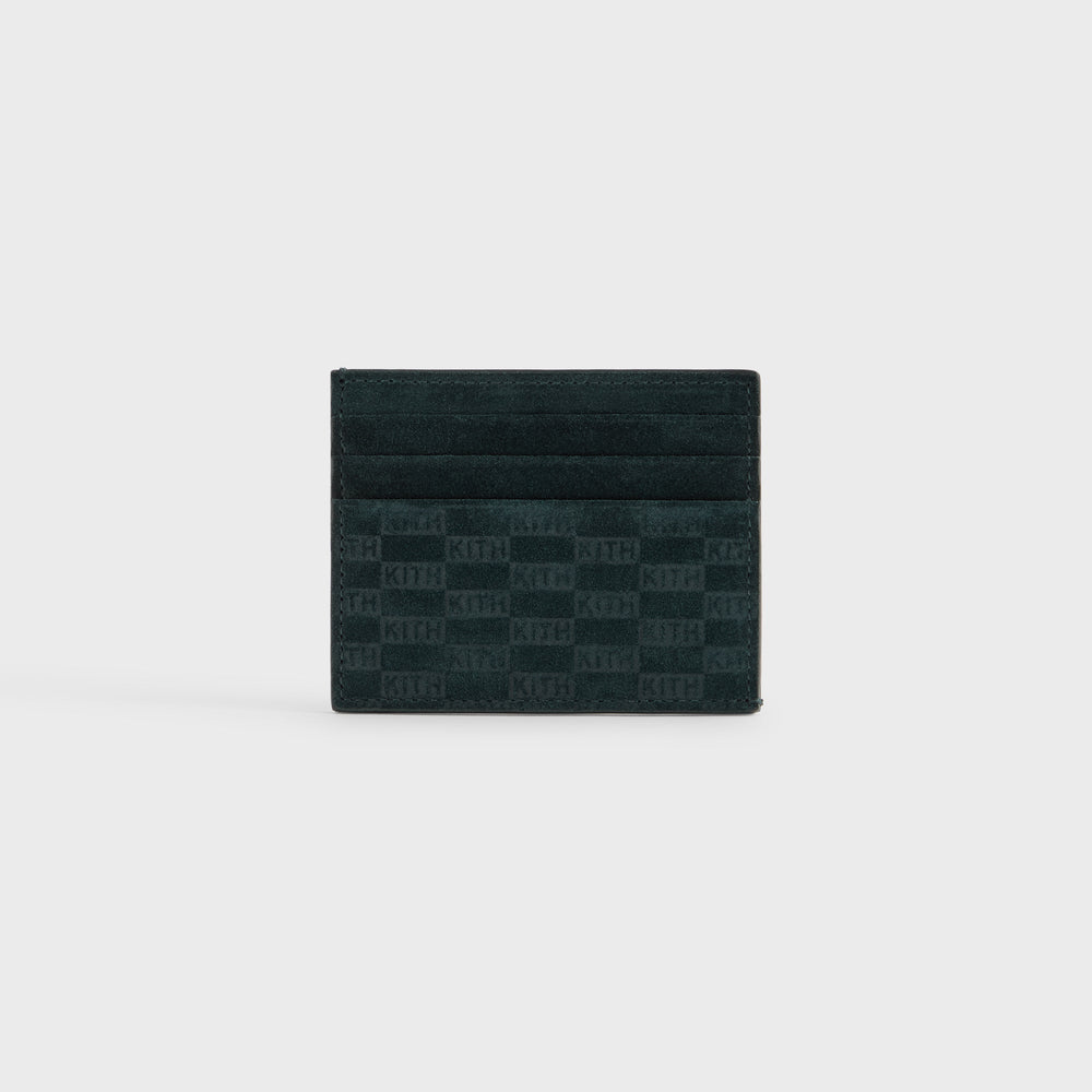 Kith Monogram Suede Card Holder - Stadium
