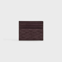 Kith Monogram Suede Card Holder - Incognito