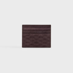Kith Monogram Suede Card Holder - Incognito