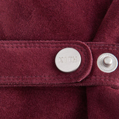 Kith Manhattan Suede Gloves - Magma