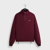 Kith Nelson Quarter Zip Pullover - Magma