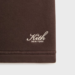 Kith Fleece Curtis Short - Kindling