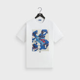 Kith for the New York Rangers On Ice Vintage Tee - White