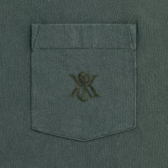 Kith Sueded Jersey Long Sleeve Leonard Pocket Tee - Machine