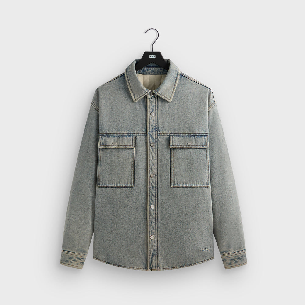 Kith Denim Apollo Shirt Jacket - Cameron Wash