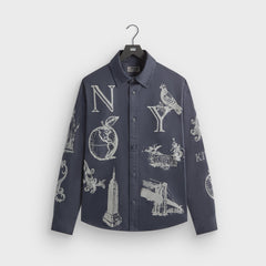 Kith NY Symbols Graphic Apollo Shirt - Nocturnal