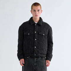 Kith Puffed Jase Denim Jacket - Black