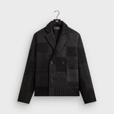 Kith Patchwork Wool Raya Blazer - Shadow