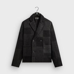 Kith Patchwork Wool Raya Blazer - Shadow