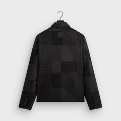 Kith Patchwork Wool Raya Blazer - Shadow