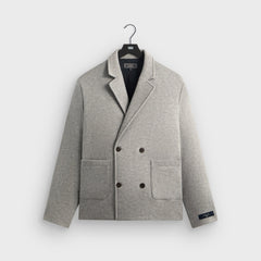 Kith Brushed Jersey Raya Blazer - Medium Heather Grey