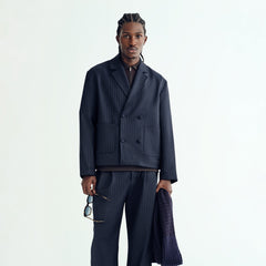 Kith Double Weave Raya Blazer - Nocturnal