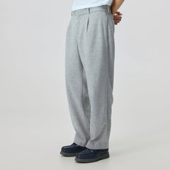 Kith Brushed Jersey Bentley Trouser - Medium Heather Grey