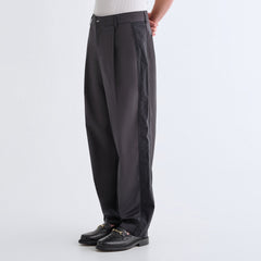 &Kin Tropical Wool Callum Trouser - Carbon
