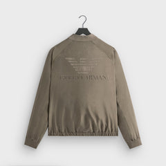Giorgio Armani & Kith Silky Bomber Jacket - Gravel