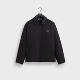Kith Wrinkle Nylon Jonas Coaches Jacket - Black