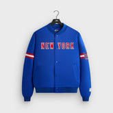 Kith for the New York Rangers Satin Bomber Jacket - Cyclone