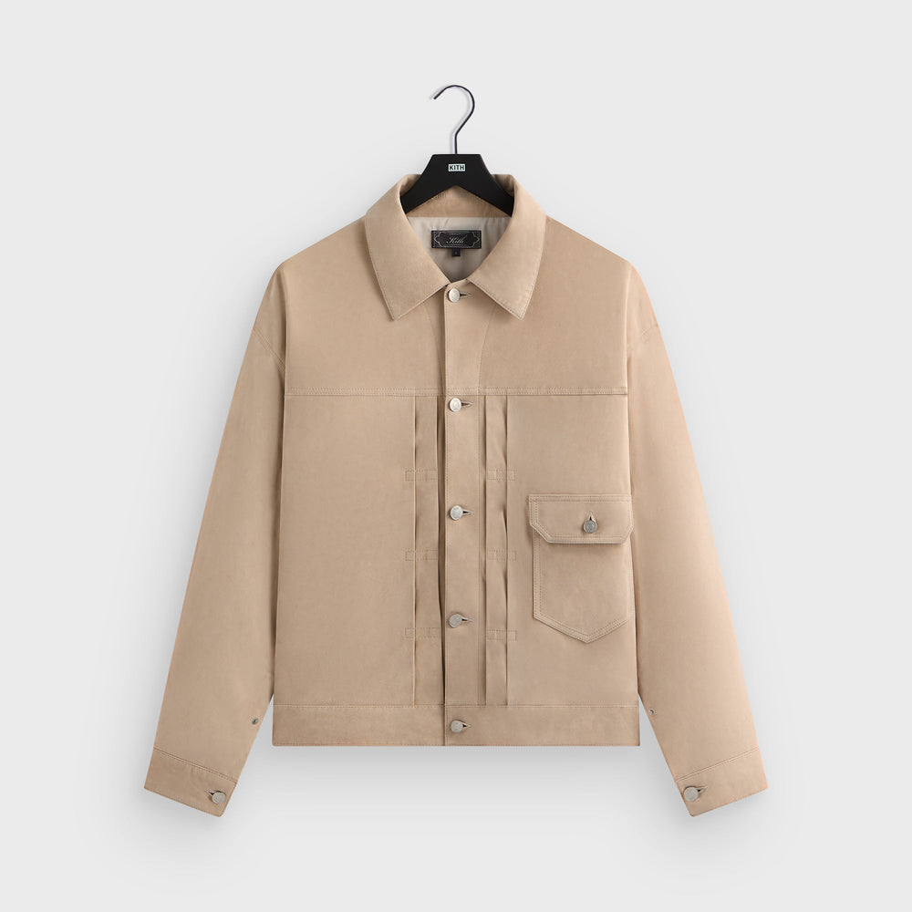 Kith Alonzo Suede Jacket - Veil