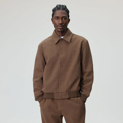 Kith Felted Jersey Coaches Varsity Jacket - Poise