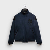 Kith for the New York Yankees Luxe Velour Track Jacket - Nocturnal