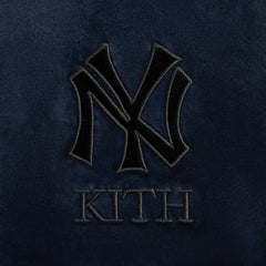 Kith for the New York Yankees Luxe Velour Track Jacket - Nocturnal