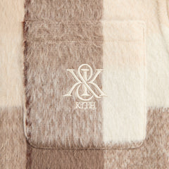 Kith Brushed Plaid Sheridan Shirt Jacket - Canvas
