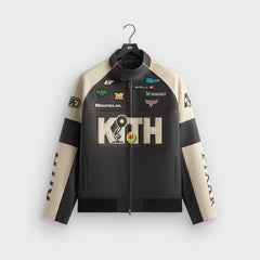 Disney Kith for Pixar Dejan Leather Jacket - Black