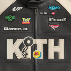Disney Kith for Pixar Dejan Leather Jacket - Black