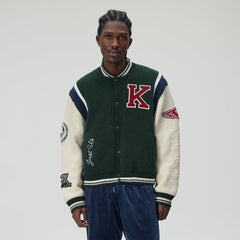 Kith for AVIREX Porter Varsity Knit Bomber - Stadium