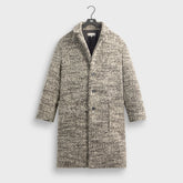 &Kin Plush Boucle Bergen Coat - Hallow