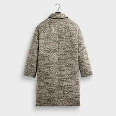&Kin Plush Boucle Bergen Coat - Hallow