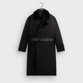 Kith 101 for ssstein Double Lapeled Double Breasted Coat - Black