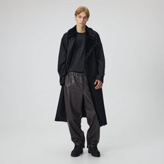 Kith 101 for ssstein Double Lapeled Double Breasted Coat - Black