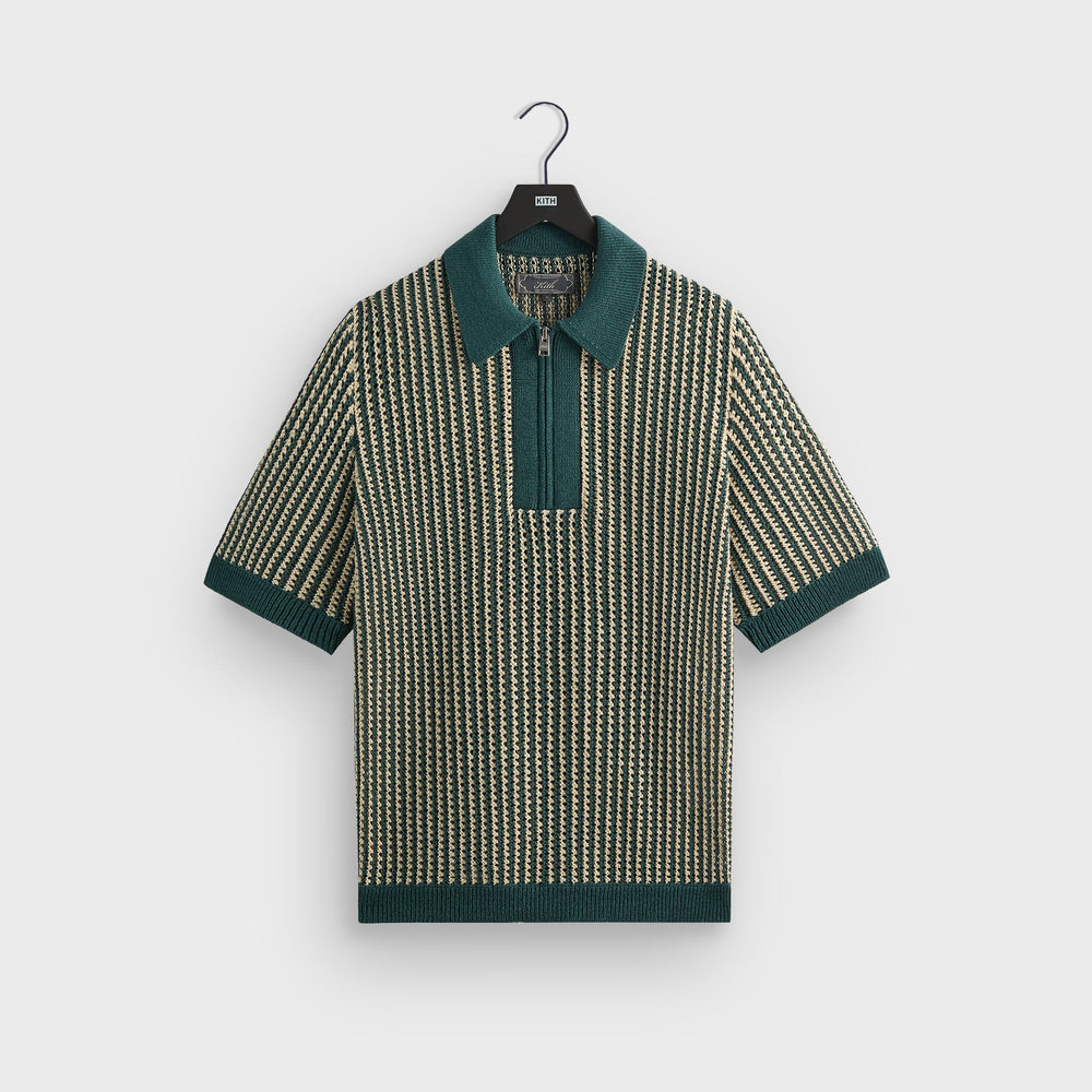 Kith Nash Knit Polo - Sandrift