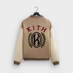 Kith Nelson Rugby Sweater - Canvas Heather