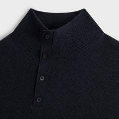 &Kin Cashmere Cyrus Turtleneck - Ink