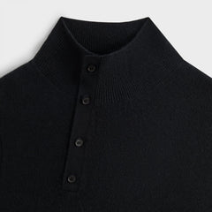 &Kin Cashmere Cyrus Turtleneck - Black