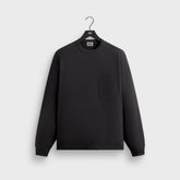 Kith Long Sleeve Leonard Pocket Tee - Black