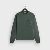 Kith Sueded Jersey Long Sleeve Leonard Pocket Tee - Machine