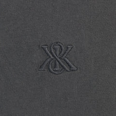 Kith Sueded Jersey Bishop Tee - Hematite