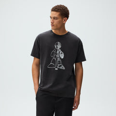 Capcom Kith Mega Man Sketch Vintage Tee - Black