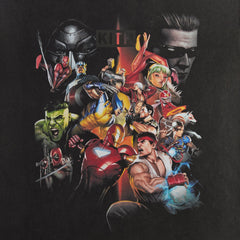 Marvel vs. Capcom Kith Ultimate Vintage Tee - Black