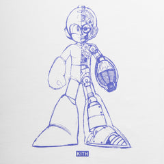 Capcom Kith Mega Man Sketch Vintage Tee - White